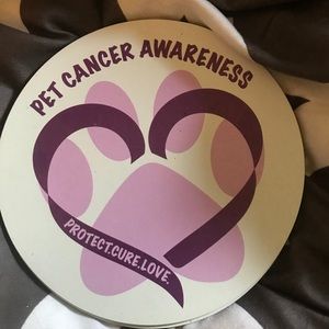 Pet cancer awareness magnets